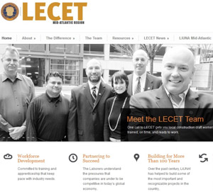 Mid-Atlantic Laborers-Employers Cooperation and Education Trust Launches New Website & Social Media